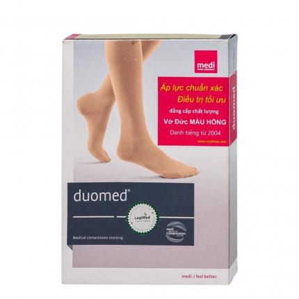 Vớ gối y khoa Medi Duomed size L hỗ trợ trị suy giãn tĩnh mạch