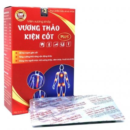 Vương Thảo Kiện Cốt Plus Hỗ trợ tăng cường chức năng vận động khớp