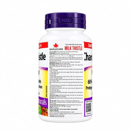 Webber Naturals Milk Thistle 150mg