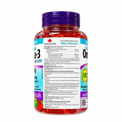 Webber Naturals Triple Strength Omega 3 + CoQ102