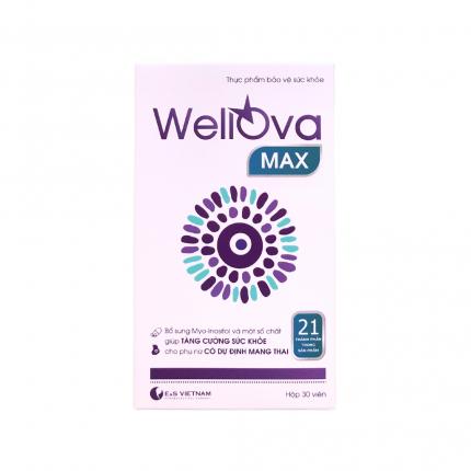 WellOva Max - Hỗ trợ nâng cao chất lượng trứng ở phụ nữ