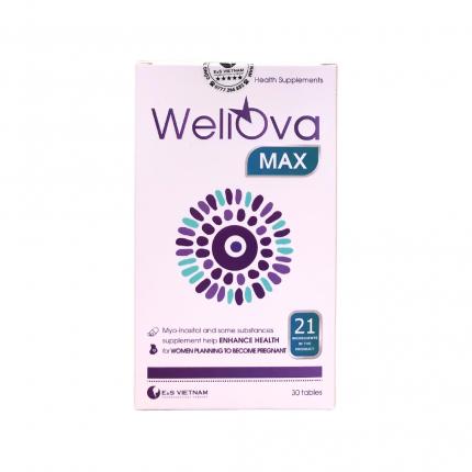 WellOva Max - Hỗ trợ nâng cao chất lượng trứng ở phụ nữ