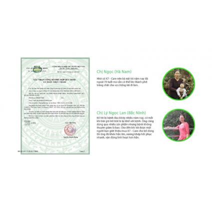 công bố và phản hồi về x7 care
