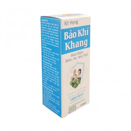 Xịt họng Bảo Khí Khang - Hỗ trợ các bệnh đường hô hấp