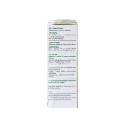 Xịt Họng Eugica Mega We Care Giảm Các Triệu Chứng Viêm đường Hô Hấp Trên 10ml (4)