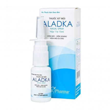 Xịt mũi Aladka Điều trị viêm mũi, viêm xoang