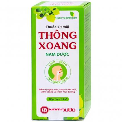 Xịt mũi Thông xoang - Điều trị nghẹt mũi