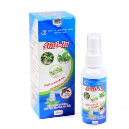 Xịt muỗi Anti in xịt to