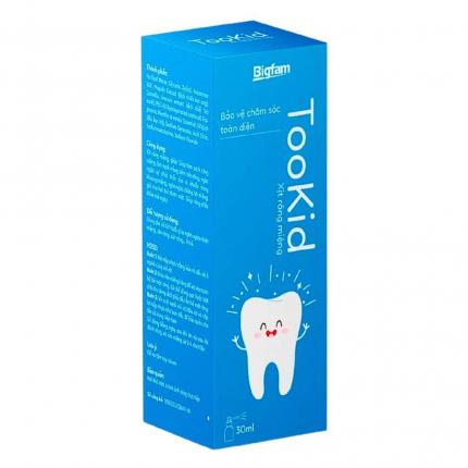 Xịt Răng Miệng TooKid - Chống sâu răng