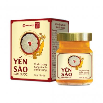 Yến sào chưng Hồng Sâm Đông Trùng Nam Dược