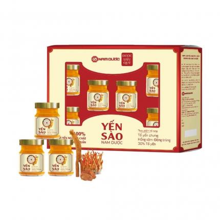 Yến sào chưng Hồng Sâm Đông Trùng Nam Dược
