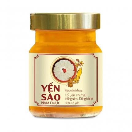 Yến sào chưng Hồng Sâm Đông Trùng Nam Dược