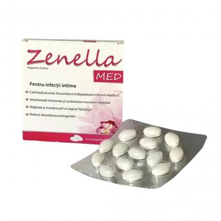 Zenella Med hộp 14 viên đặt âm đạo Ba Lan