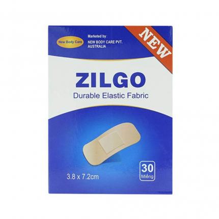 Zilgo - Băng cá nhân bảo vệ vết thương nhỏ, xước da (3.8 x 7.2 cm)
