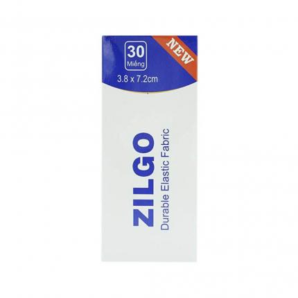 Zilgo - Băng cá nhân bảo vệ vết thương nhỏ, xước da (3.8 x 7.2 cm)