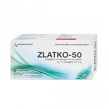 Zlatko 25mg - Điều trị đái tháo đường tuýp 2