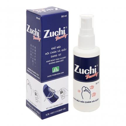 Zuchi family - Xịt khử mùi, ngăn ngừa hôi chân