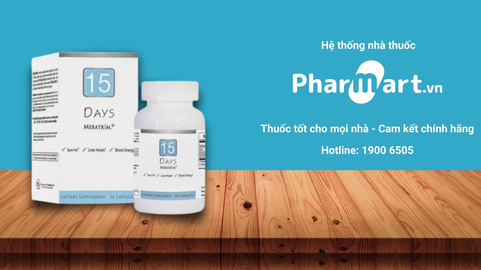 15 Days Diet - giảm mỡ thừa, ngừa bệnh tật đang được bán tại Pharmart.vn