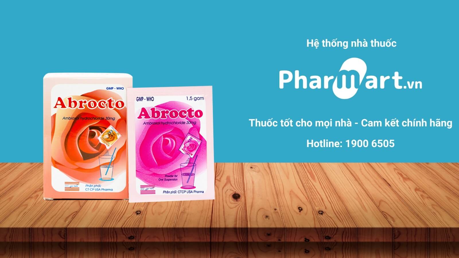 Mua Abrocto Ambroxol 30mg chính hãng tại Pharmart.vn