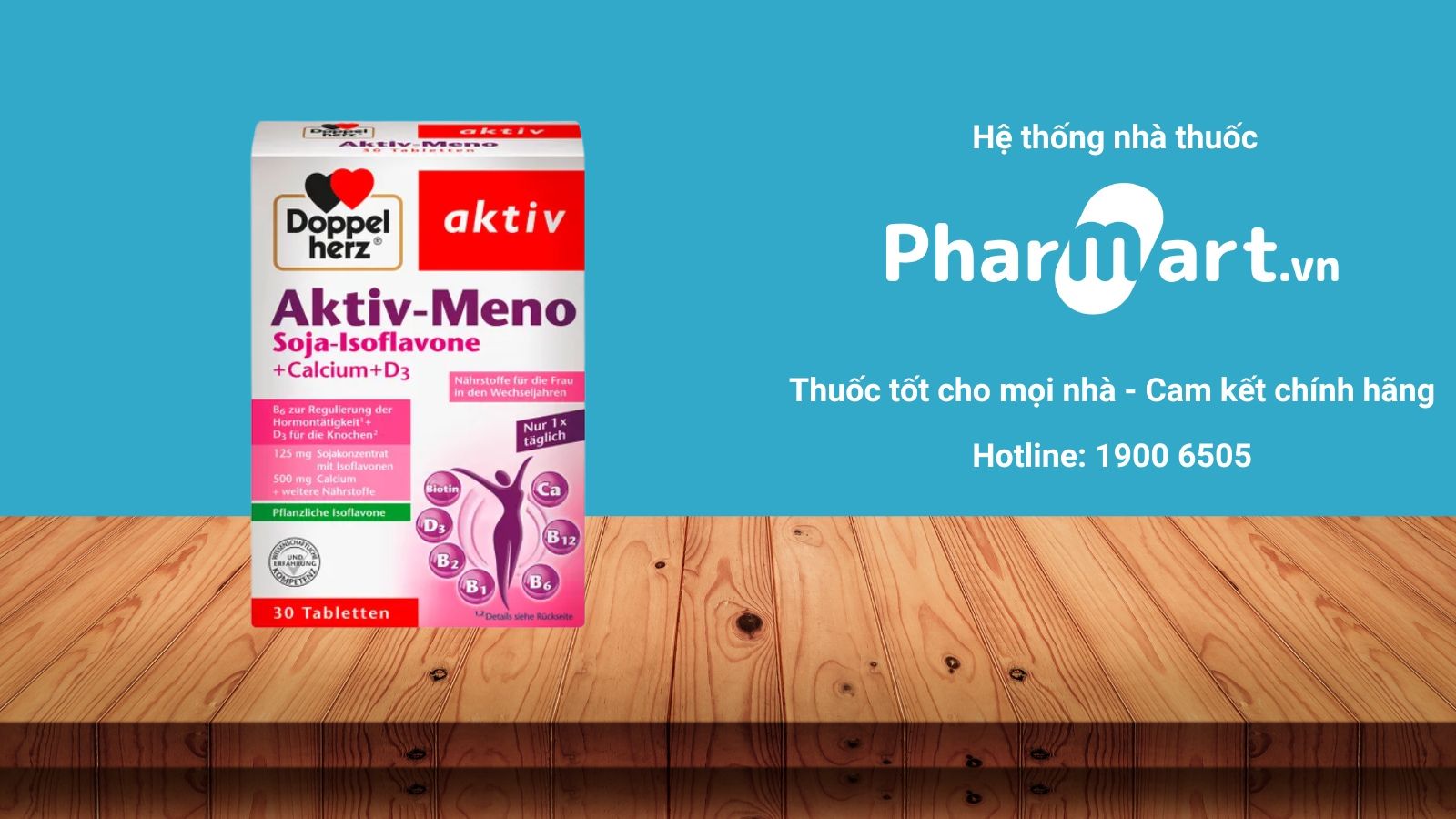 Mua ngay Aktiv-Meno chính hãng tại Pharmart.vn