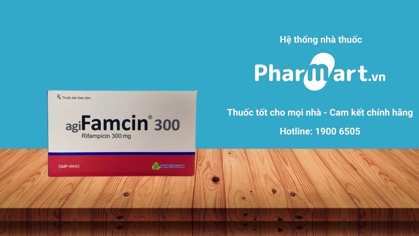 Mua ngay thuốc Agifamcin 300 chính hãng tại Pharmart.vn