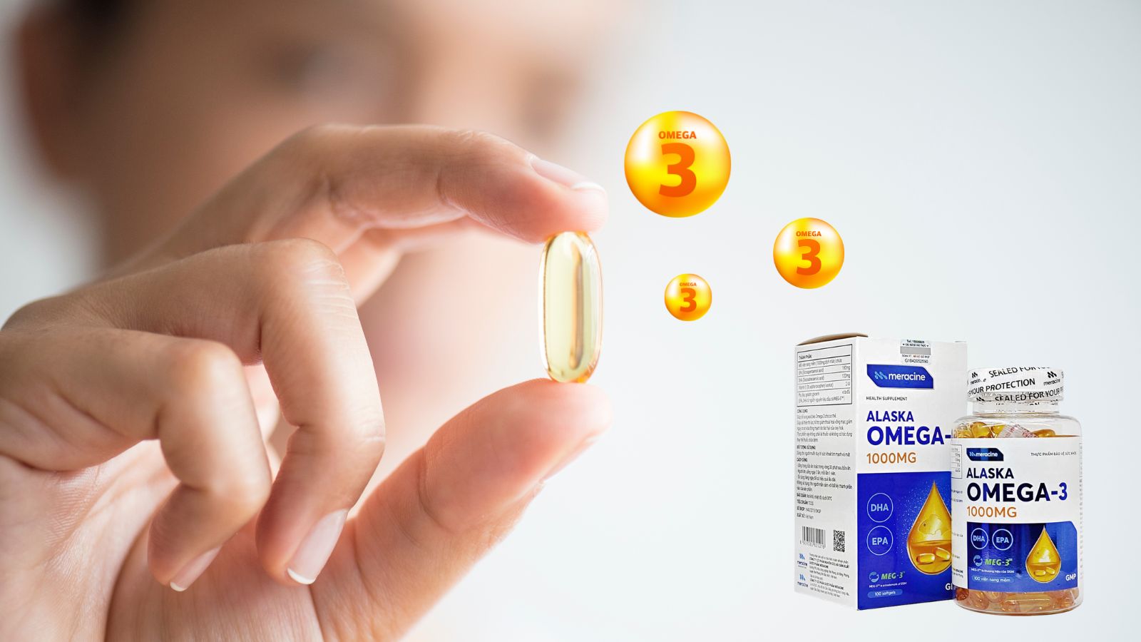 Alaska Omega 3 chứa nhiều dưỡng chất tốt cho mắt