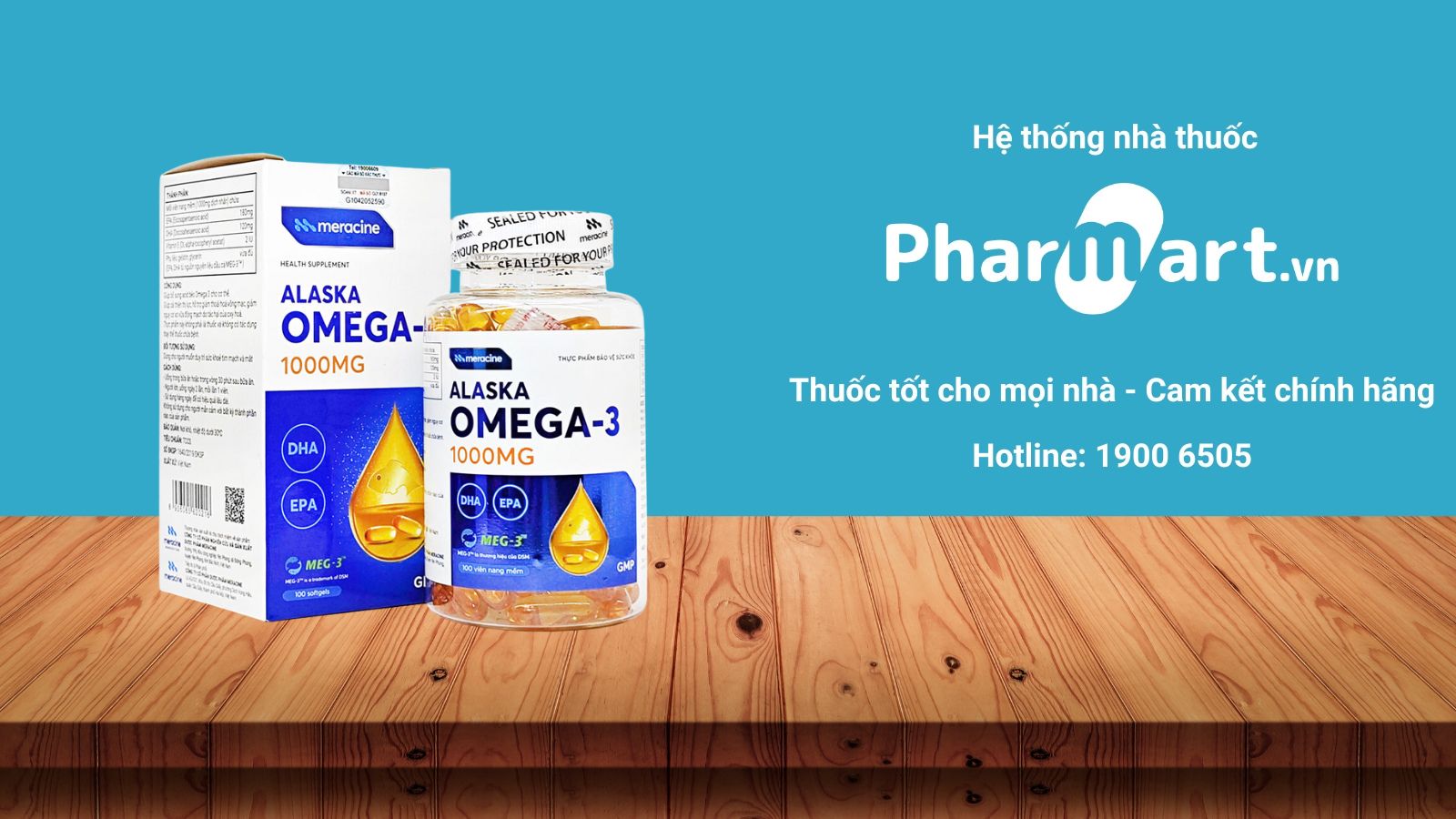 Mua ngay Alaska Omega 3 1000mg tại Pharmart.vn