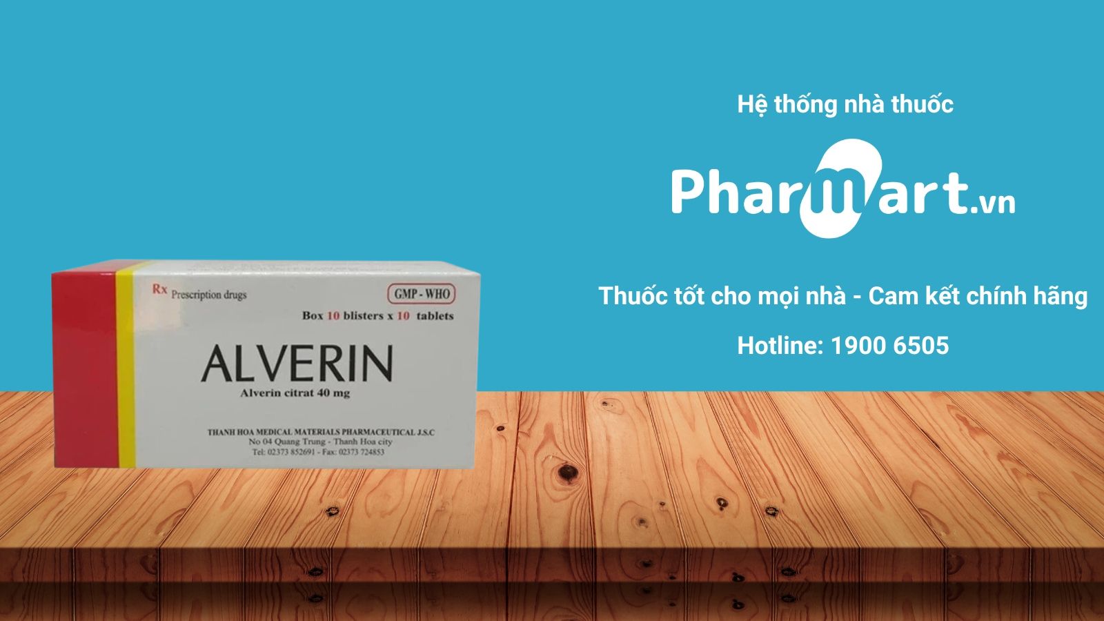 Mua ngay Alverin tại Pharmart.vn
