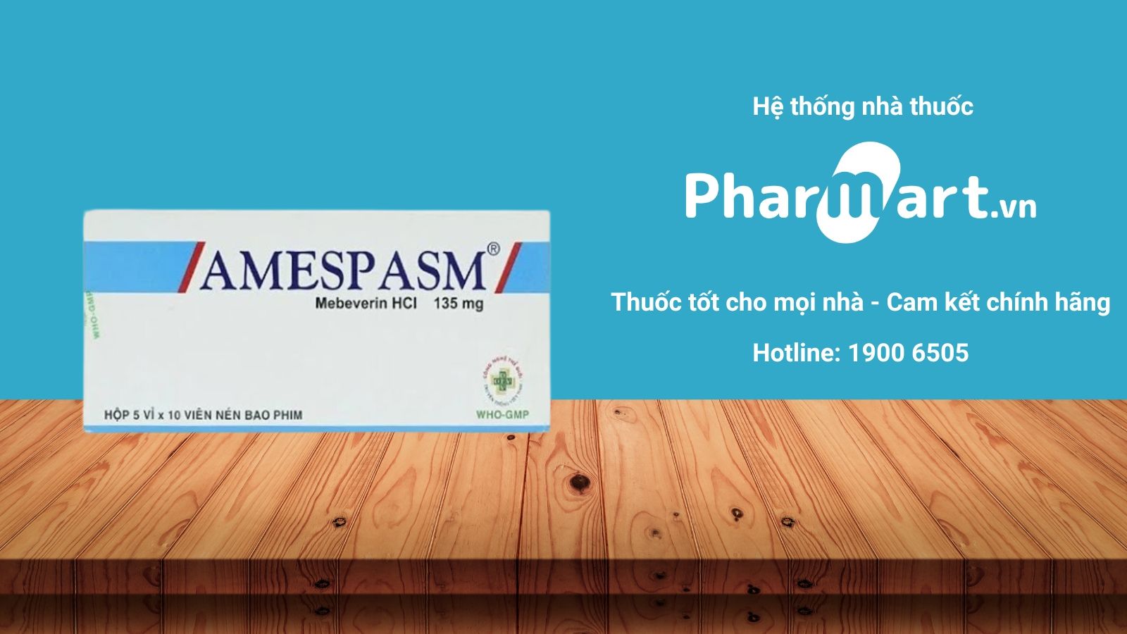 Mua ngay Amespasm tại Pharmart.vn
