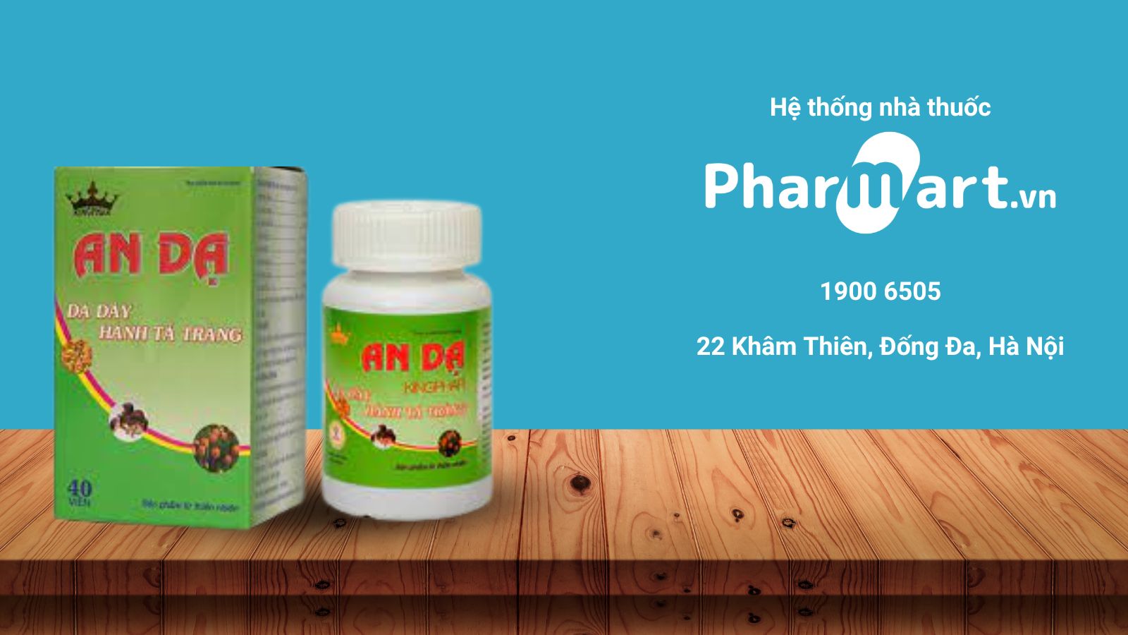 An Dạ Kingphar được phân phối chính hãng tại Pharmart