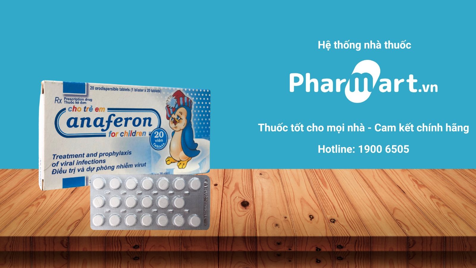 Mua ngay Anaferon For Children tại Pharmart.vn
