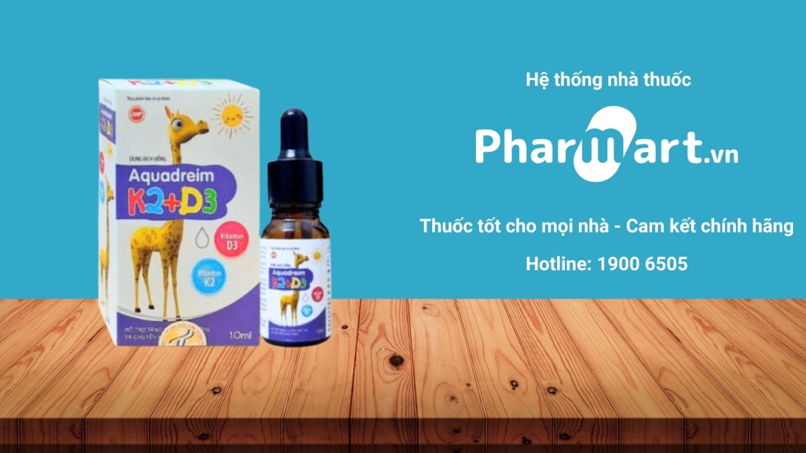Mua ngay Siro Aquadreim K2+D3 tại Pharmart.vn