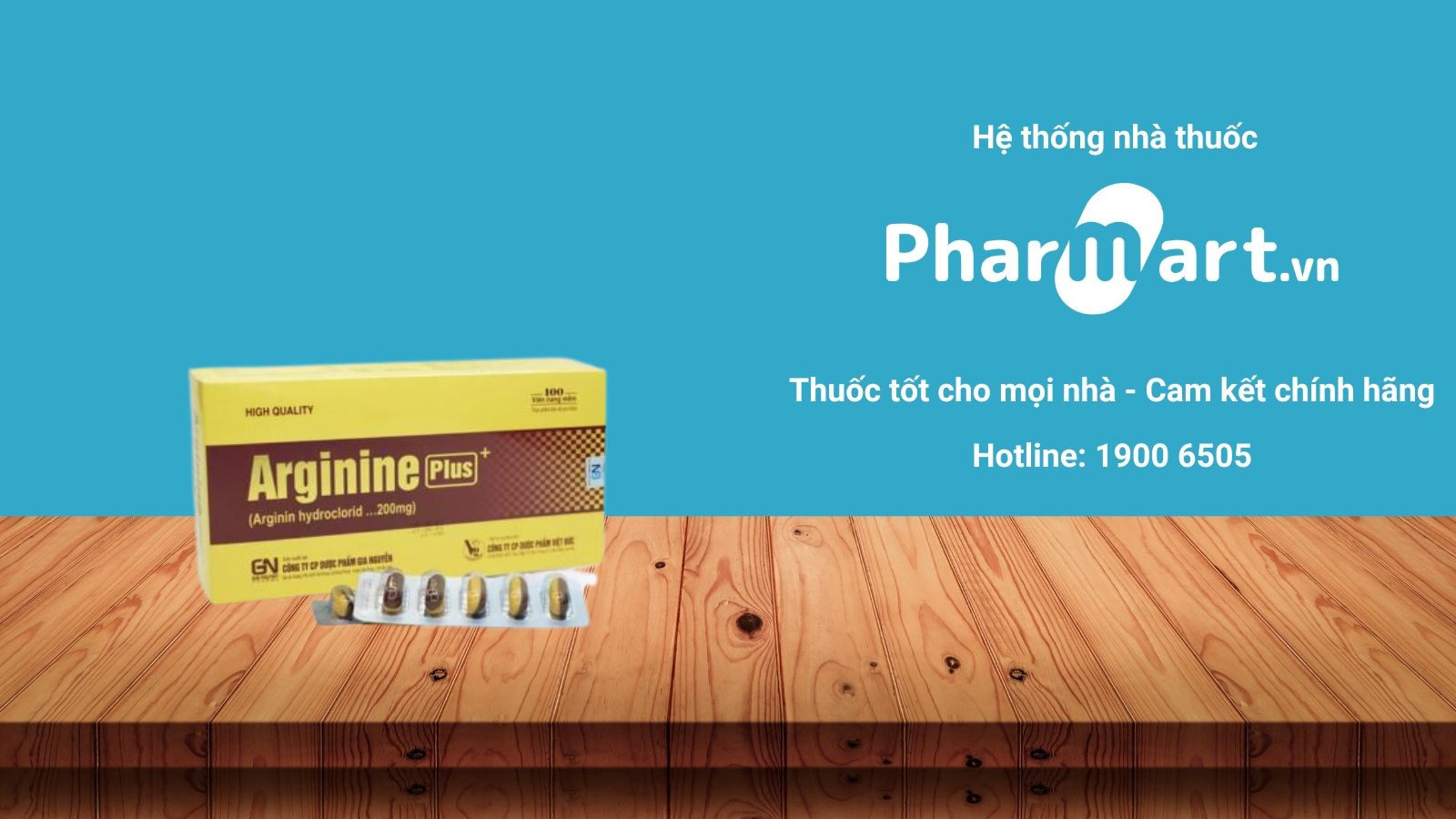 Mua ngay Arginine plus chính hãng tại Pharmart.vn