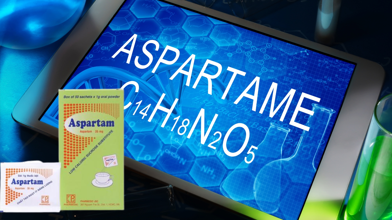 Aspartam - Đồng hàng cùng người ăn kiêng, người tiểu đường, béo phì