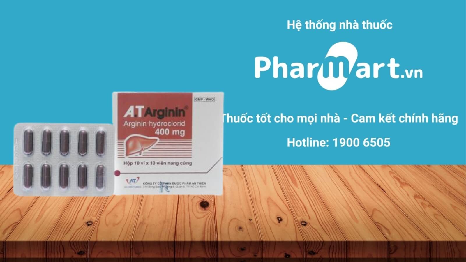 Địa chỉ mua A.T Arginin 400mg uy tín, chất lượng