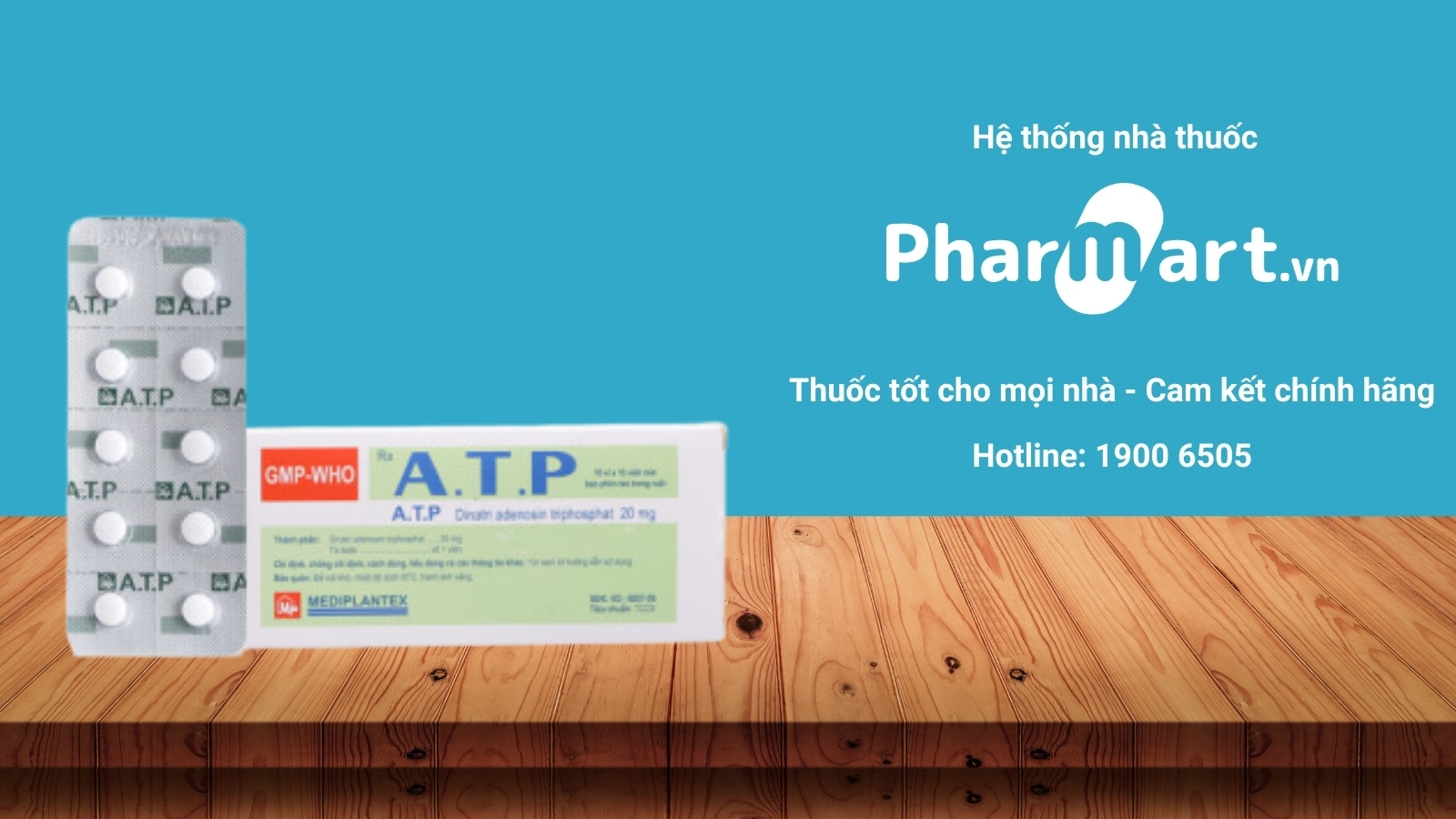 Mua ngay thuốc ATP 20mg chính hãng tại Pharmart.vn