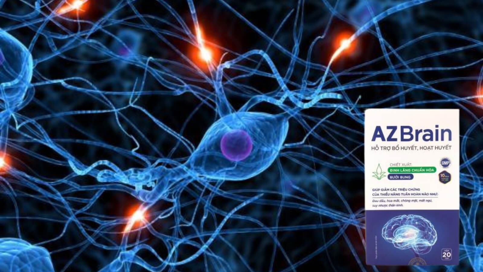 Viên uống AZ Brain là dòng sản phẩm đến từ công ty CVI Pharma