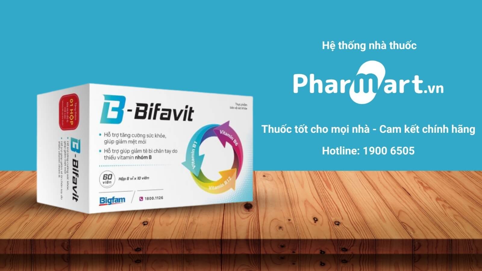 Pharmart.vn cung cấp B- Bifavit chính hãng