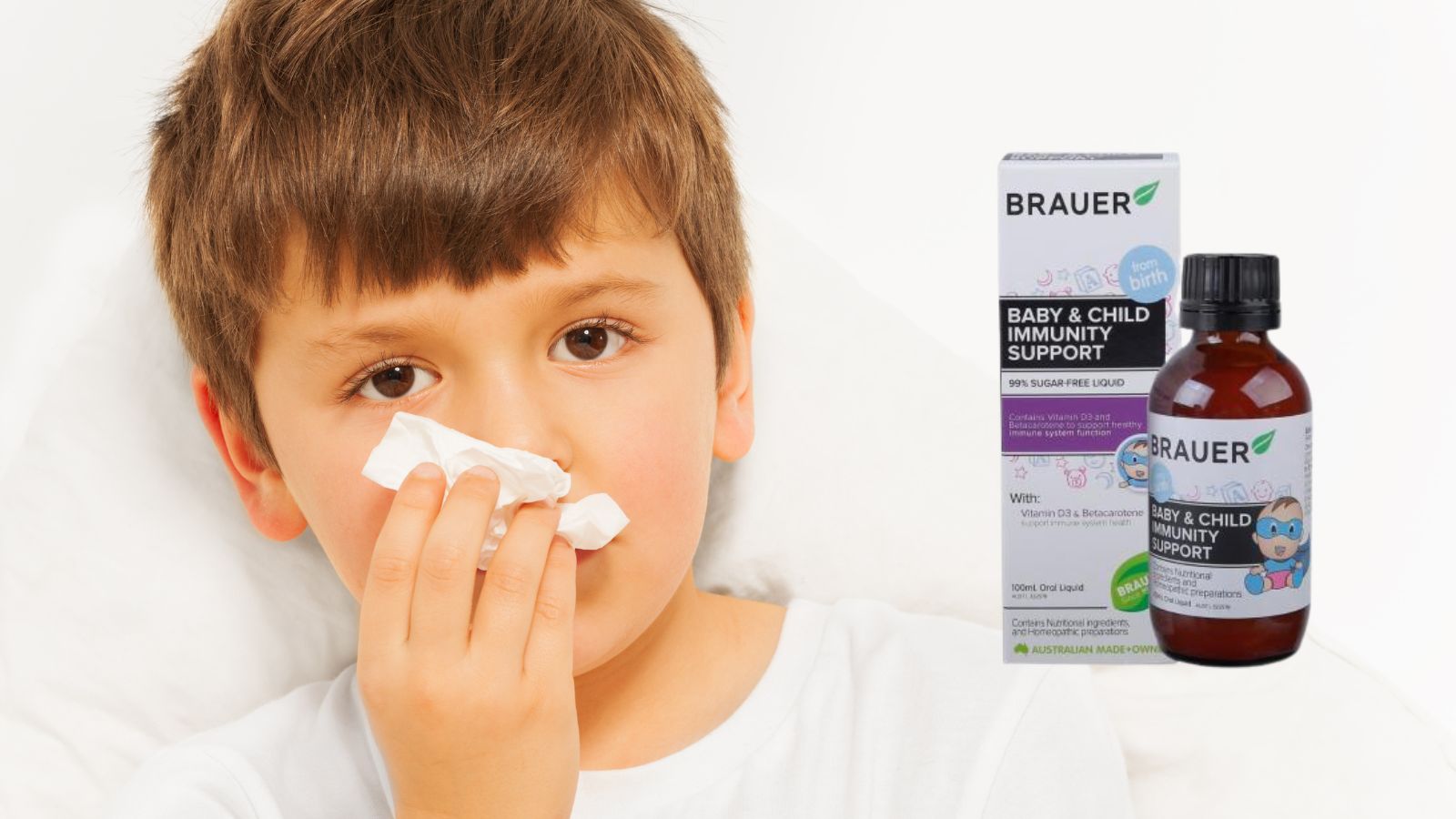 Baby & Child Immunity Support - Giải pháp tối ưu tăng cường sức đề kháng cho trẻ