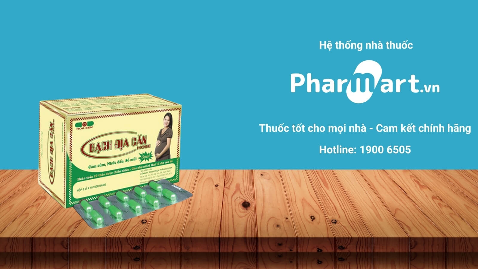 Mua Bạch Địa Căn chính hãng tại Pharmart.vn