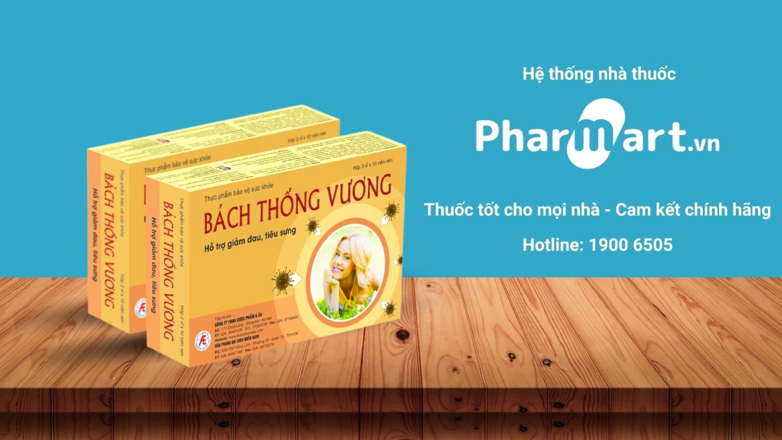 Pharmart.vn cung cấp Bách Thống Vương chính hãng