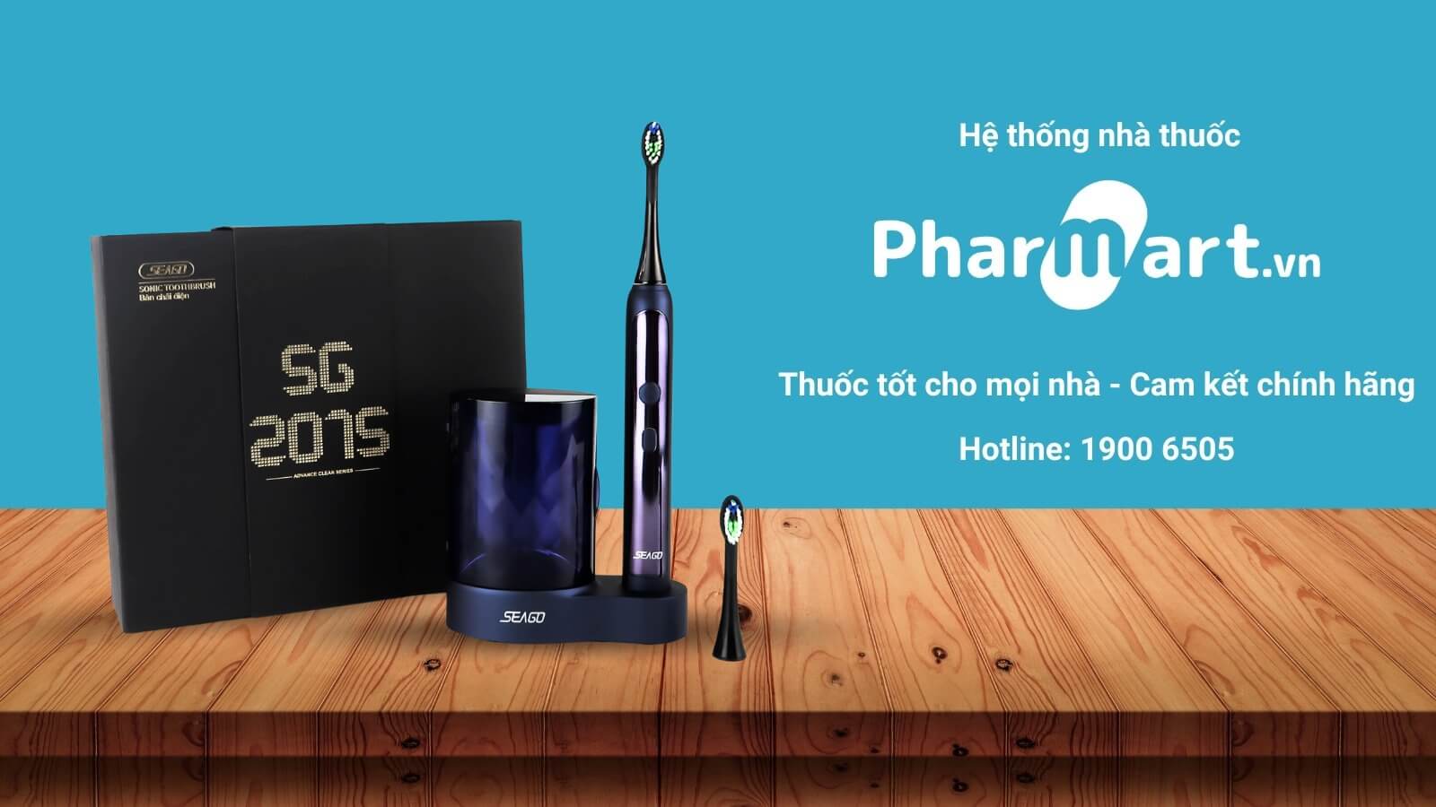Pharmart.vn là địa chỉ cung cấp bàn chải điện SG 2015 chính hãng