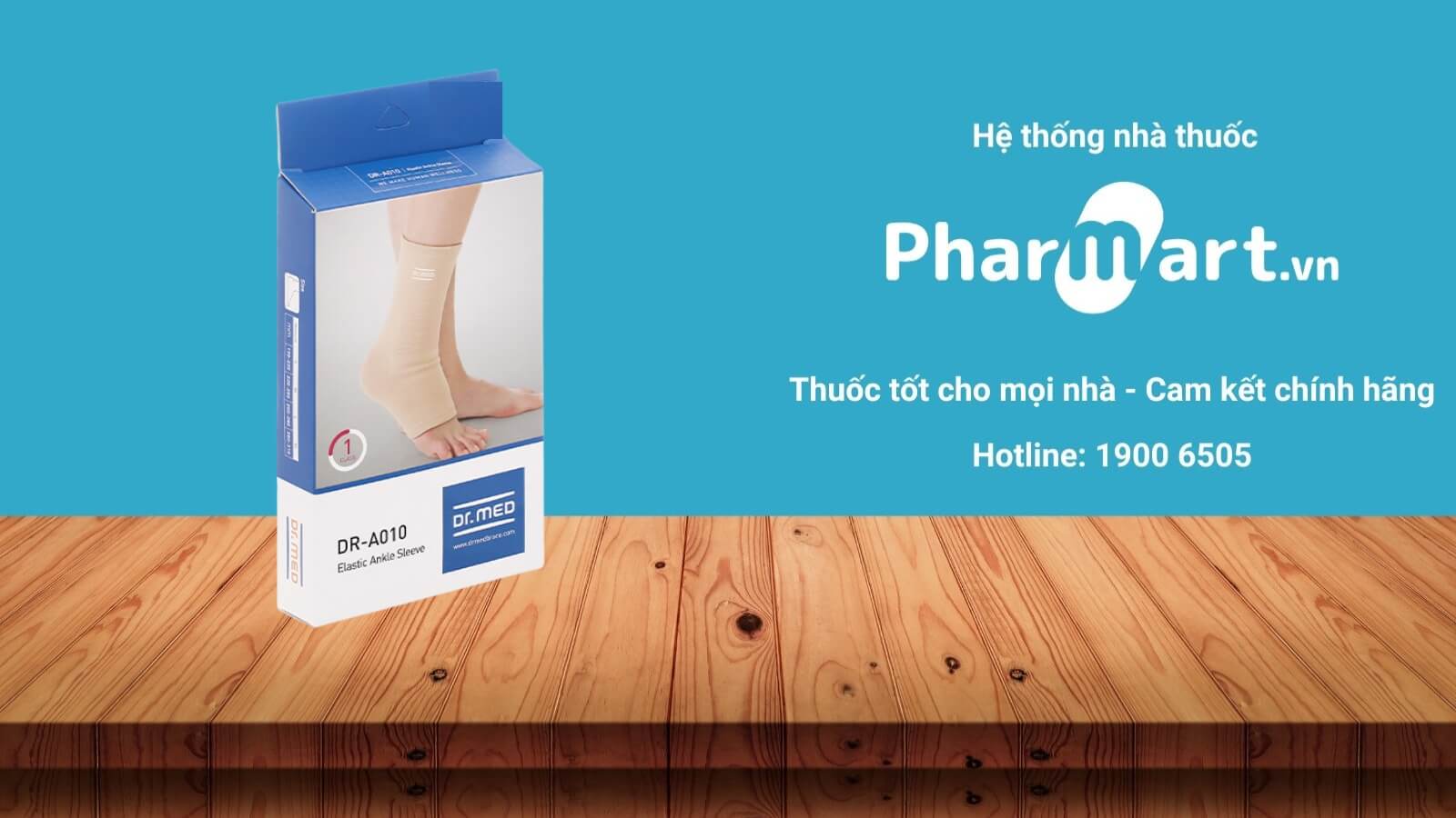 Băng cổ chân đàn hồi DR.MED A010 size L