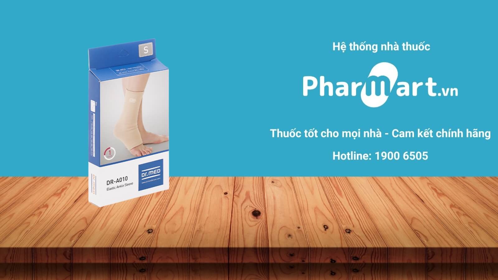 Băng cổ chân đàn hồi DR.MED A010 size S