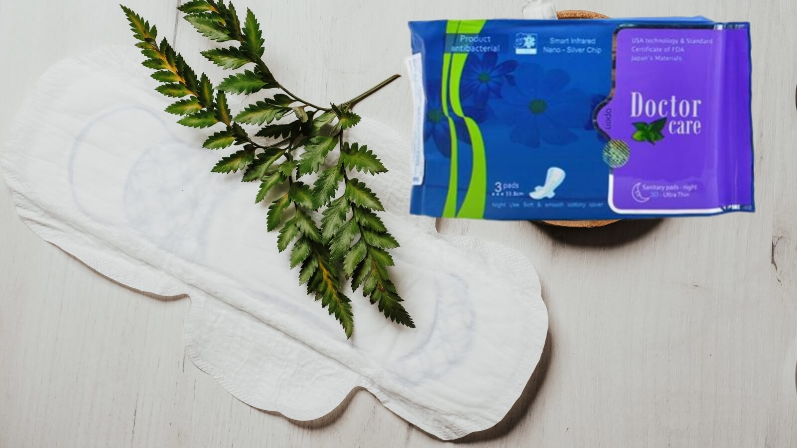 Băng vệ sinh Doctor Care ban đêm 3 miếng - Sạch khô, thoáng mát, chống viêm nhiễm 