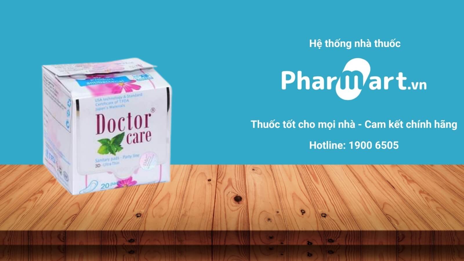 Địa chỉ mua Băng vệ sinh Doctor Care hàng ngày 20 miếng uy tín, chất lượng