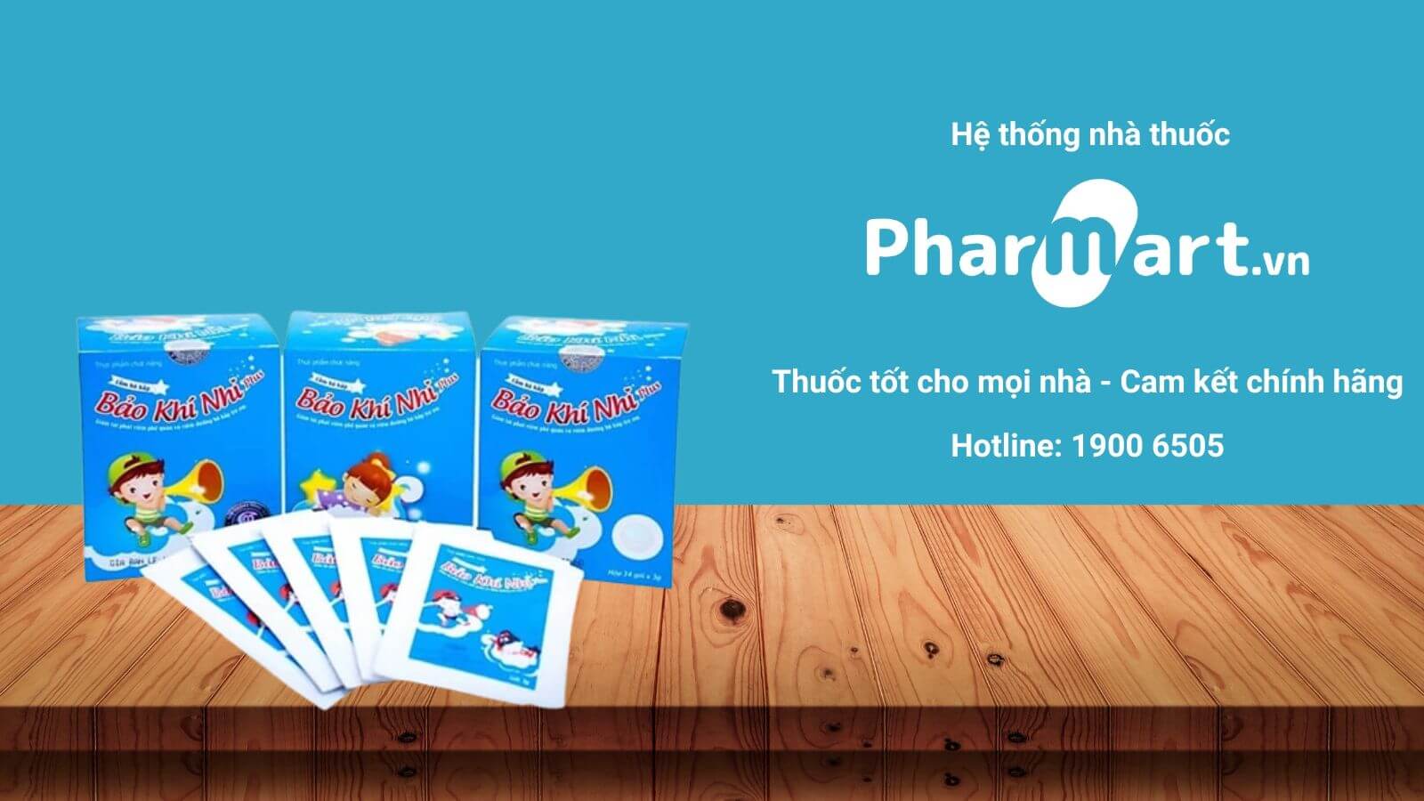 Liên hệ Pharmart.vn để đảm bảo mua Bảo Khí Nhi chính hãng