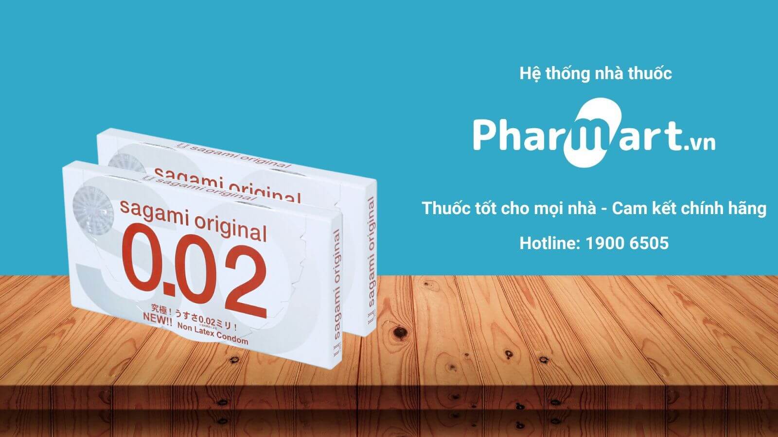 Mua bao cao su Sagami Original002 tại hệ thống Pharmart.vn