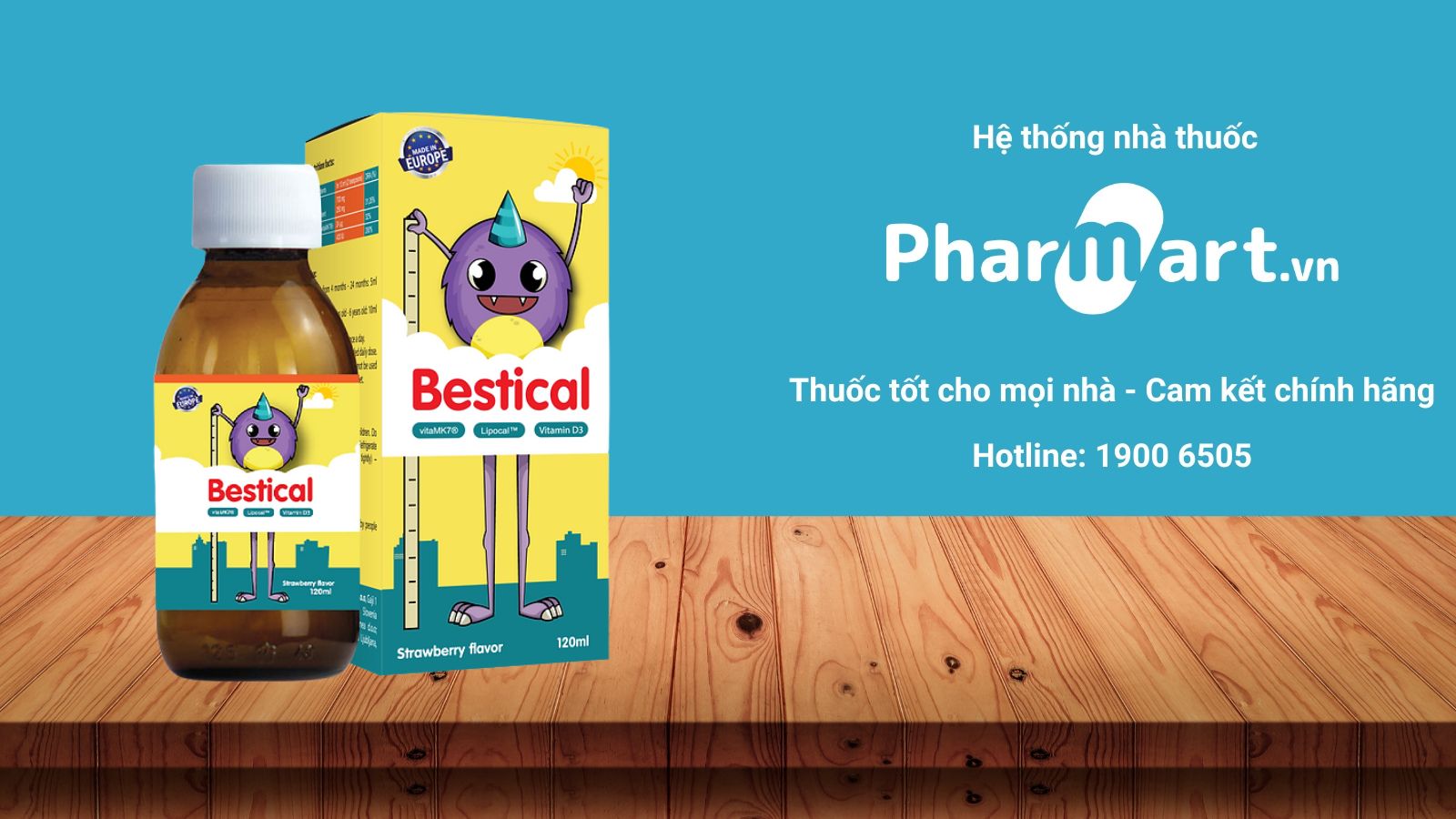 Mua hàng chính hãng tại Nhà thuốc Pharmart.vn