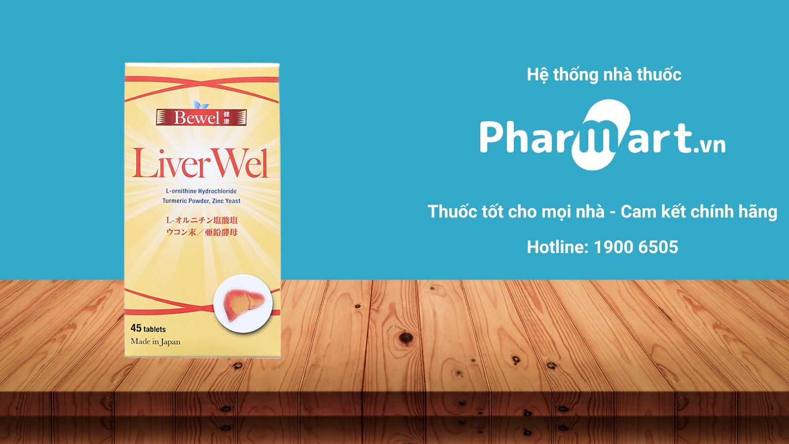 Mua Bewel LiverWel Waki chính hãng tại Pharmart.vn